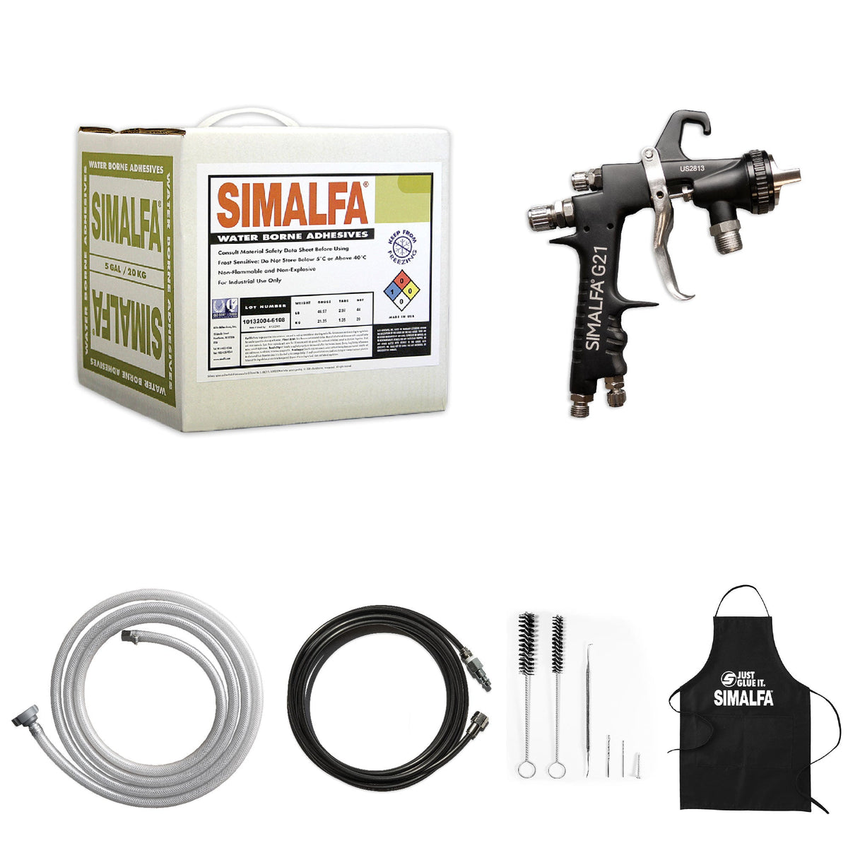 Spray Gun Cleaning Kit – Simalfa
